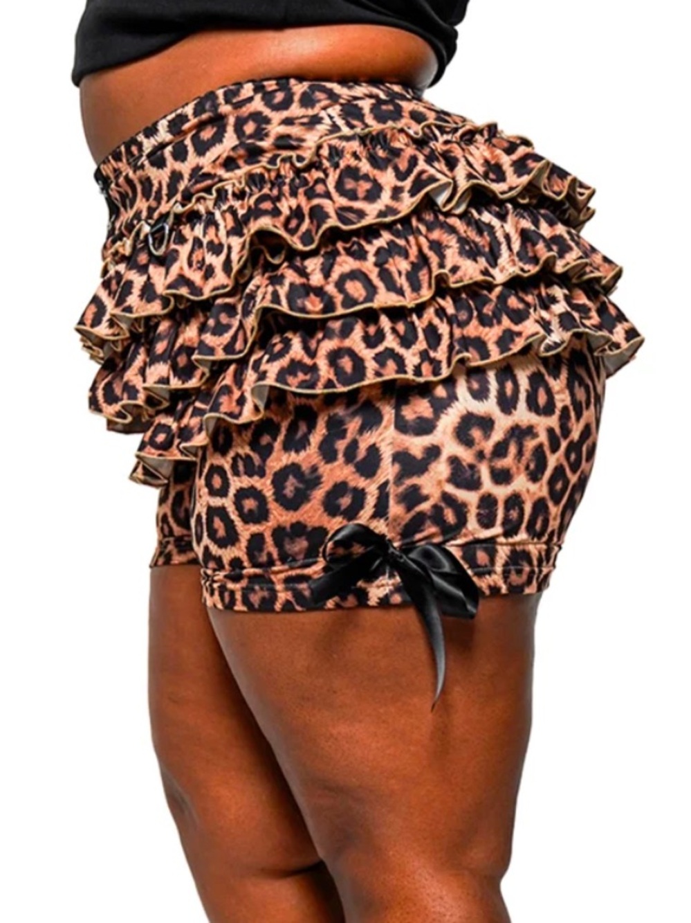 Forest Ink Leopard Print Rosemary Bloomers XL Punk Killstar Disturbia Dolls Kill